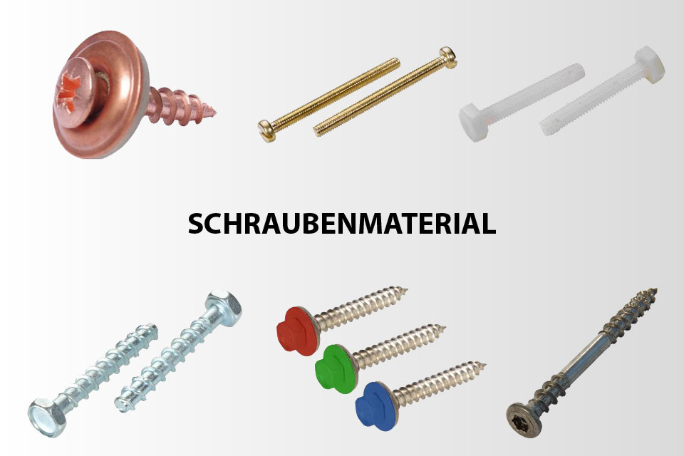 Schraubenmaterial – welche Materialien gibt es?