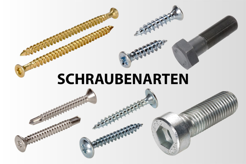 Schraubenarten welche Schrauben gibt es? Theo Schrauben Blog