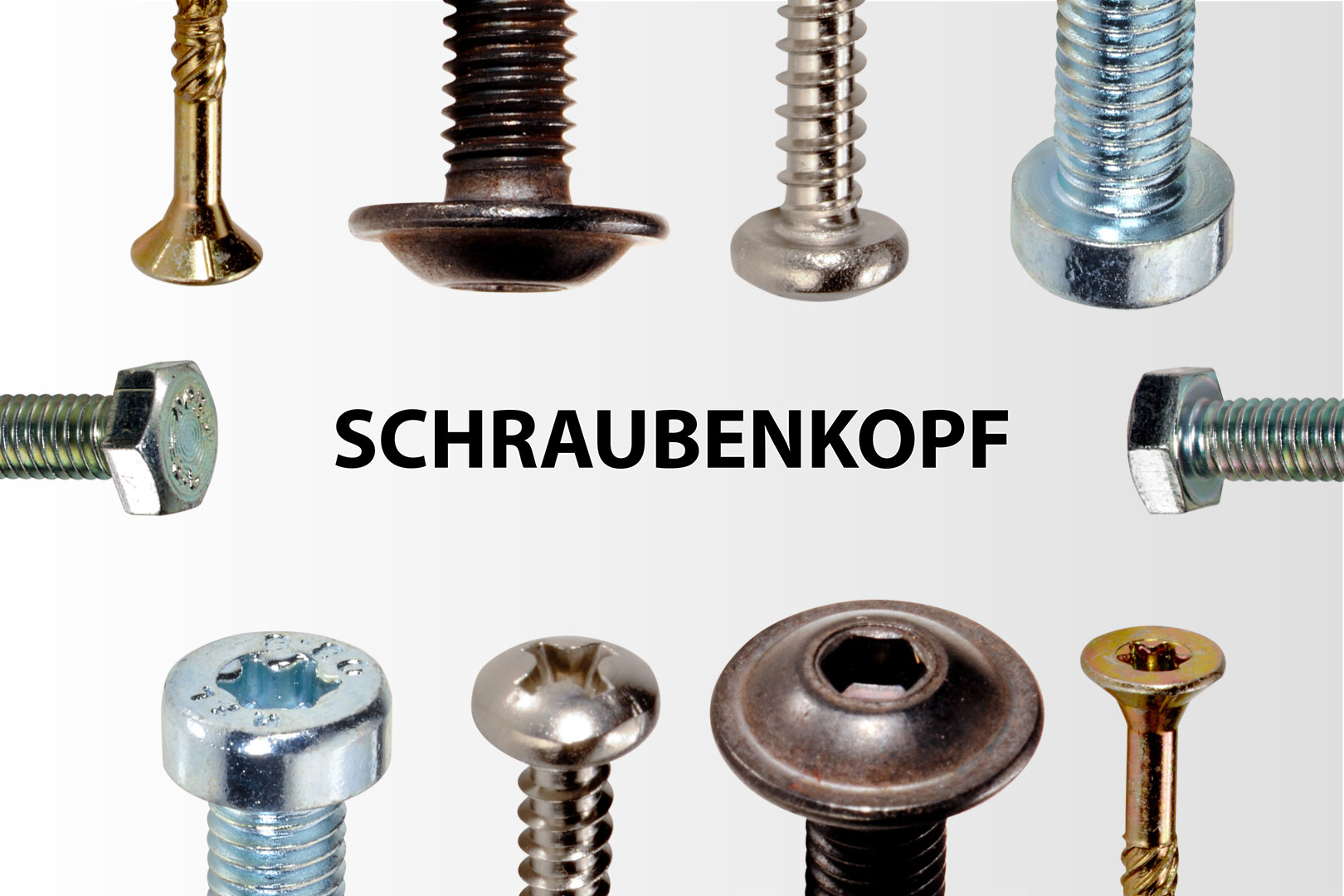 Schraubenkopf – welcher ist der richtige?