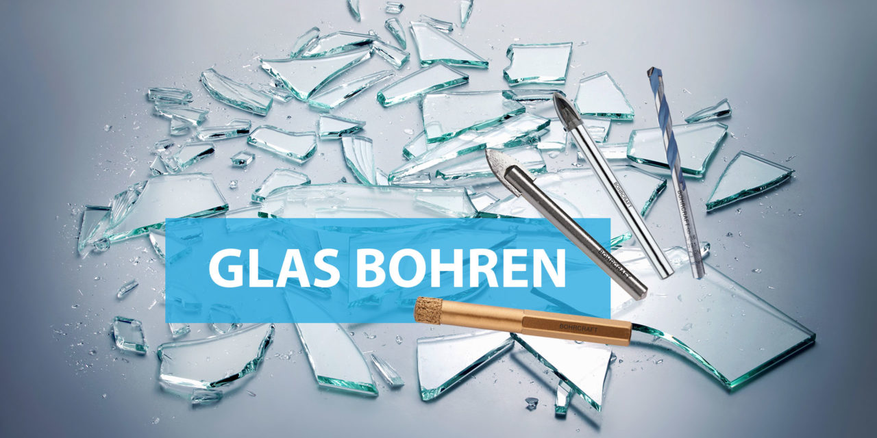 Glas bohren – so einfach geht es