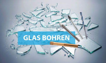 Glas bohren – so einfach geht es