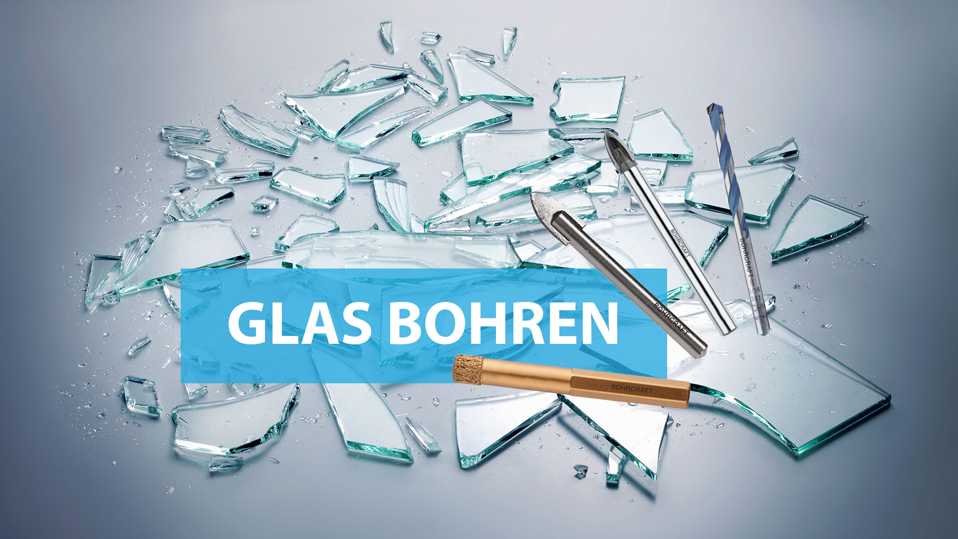 Glas bohren – so einfach geht es