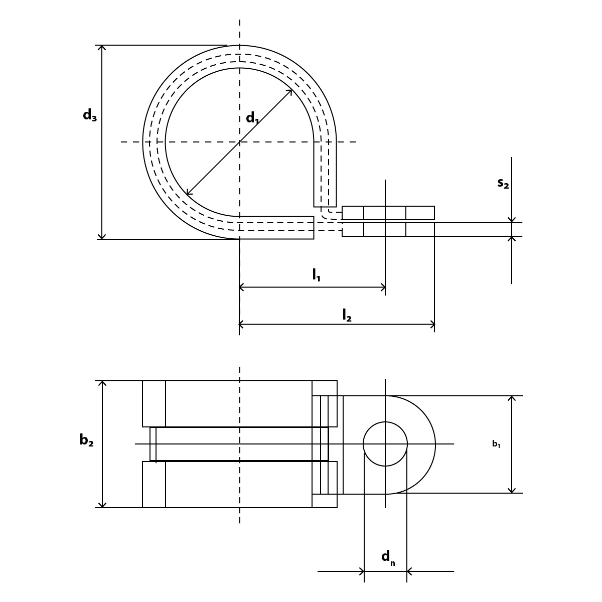 Befestigungshaken Schweißmodel Ø 10mm