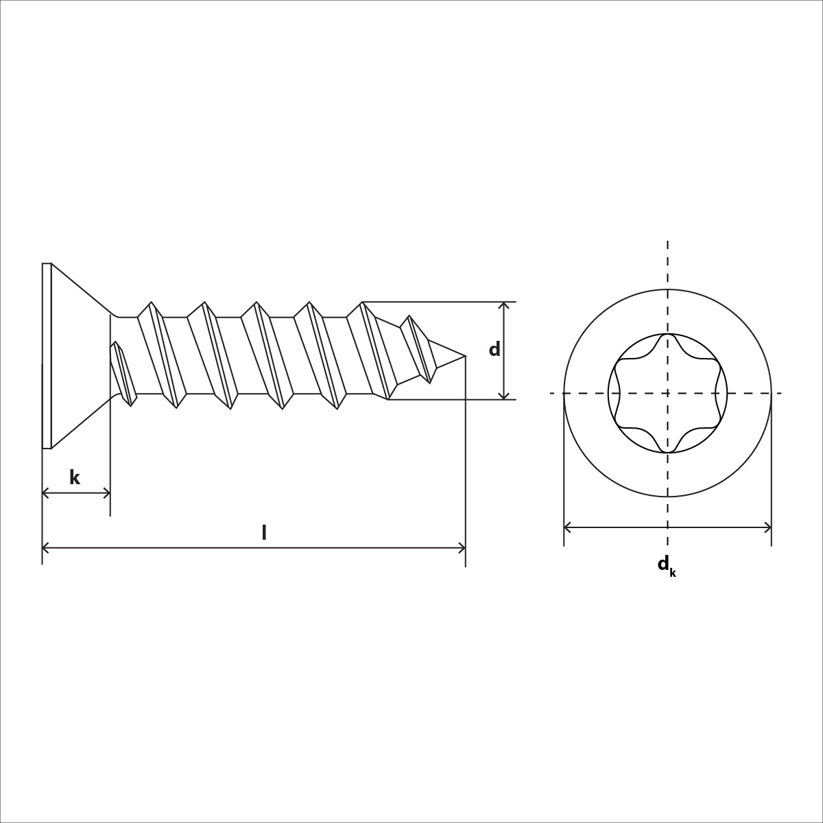 Blechschrauben-Sortiment B-1, ISO 14586, Senkkopf, TORX, Stahl verzinkt,  570tlg. kaufen