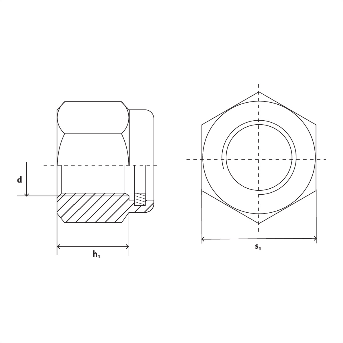 ISO 7040 Skizze