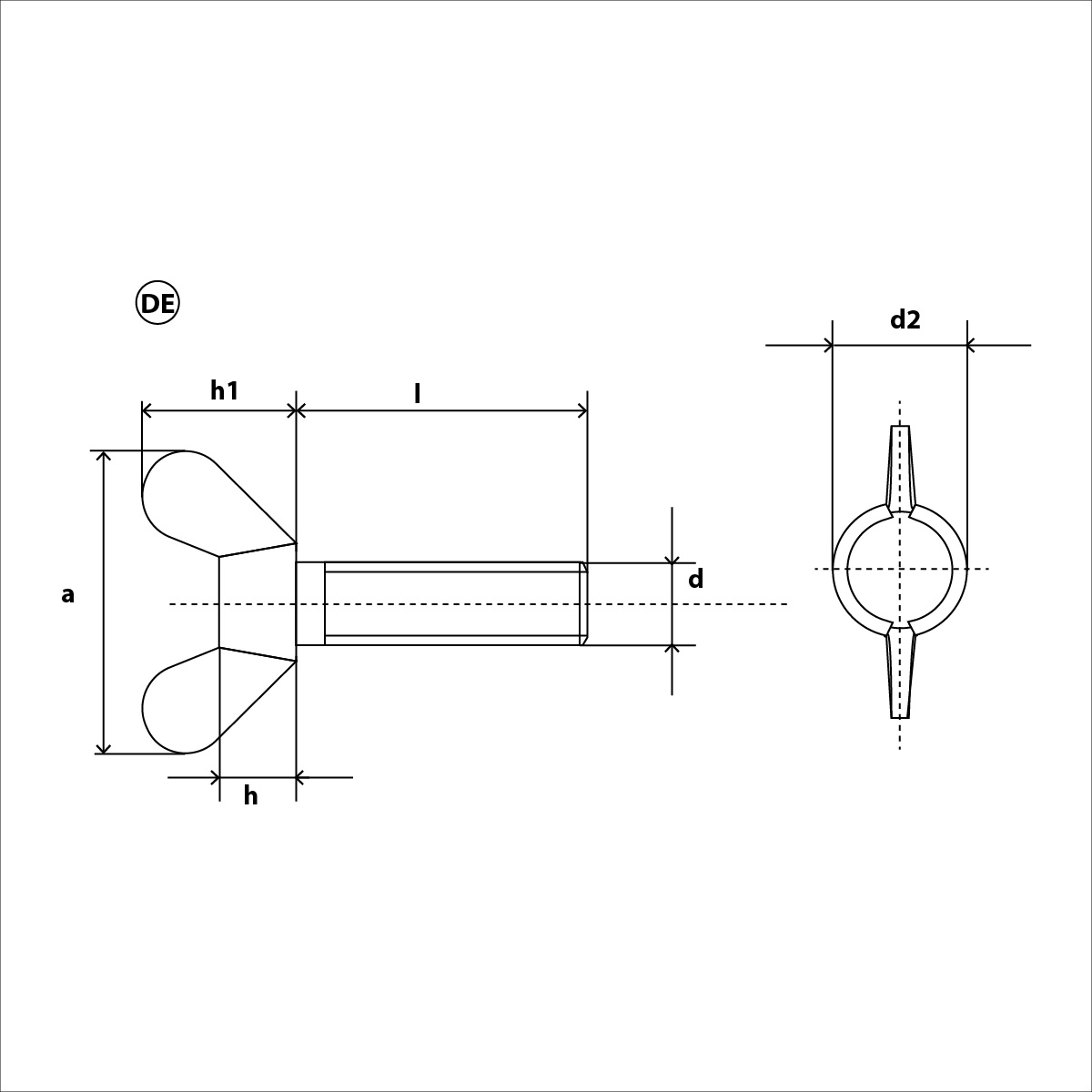 DIN 316 Skizze