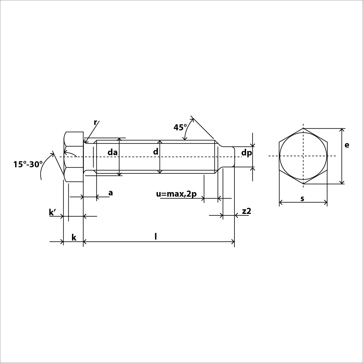 DIN 561a Skizze