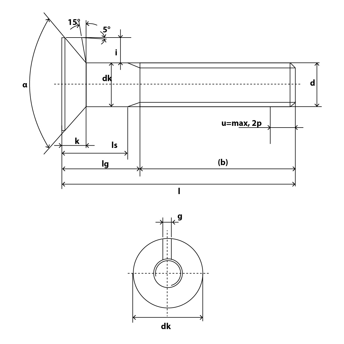 DIN 604 Skizze