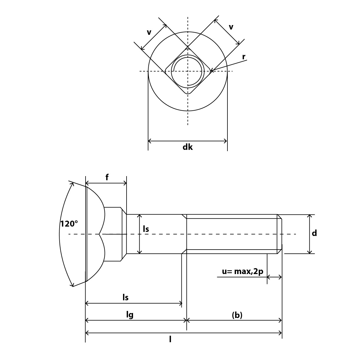 DIN 605 Skizze