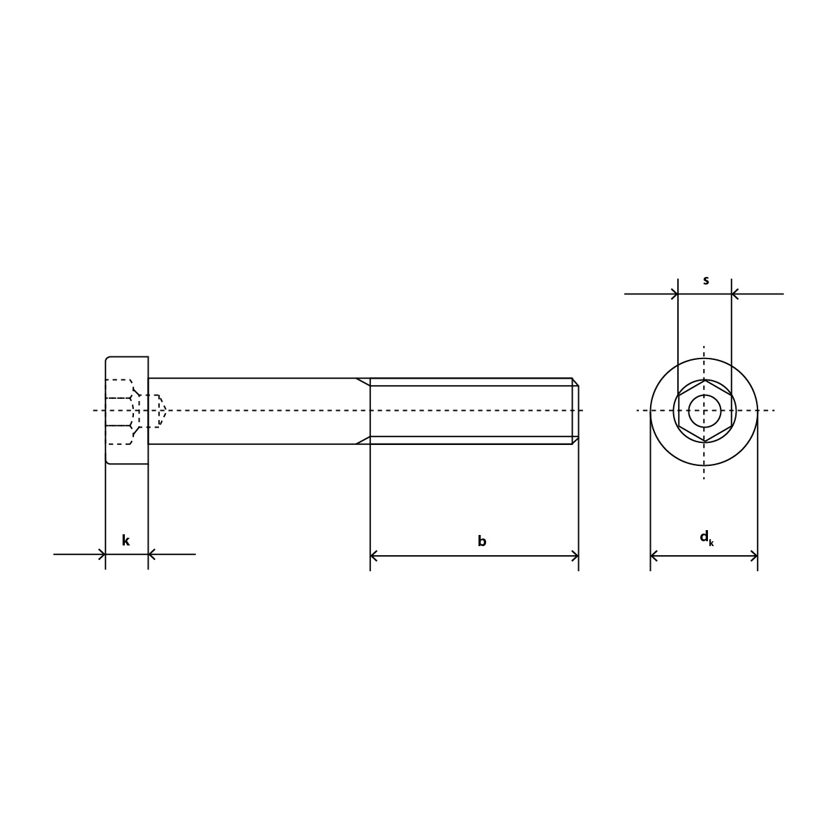 DIN 6912 Skizze