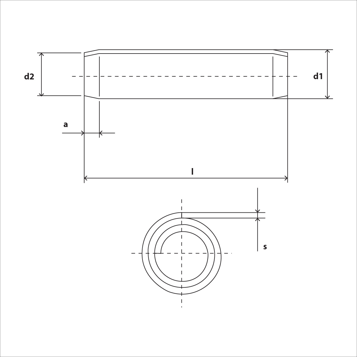 DIN 7344 Skizze