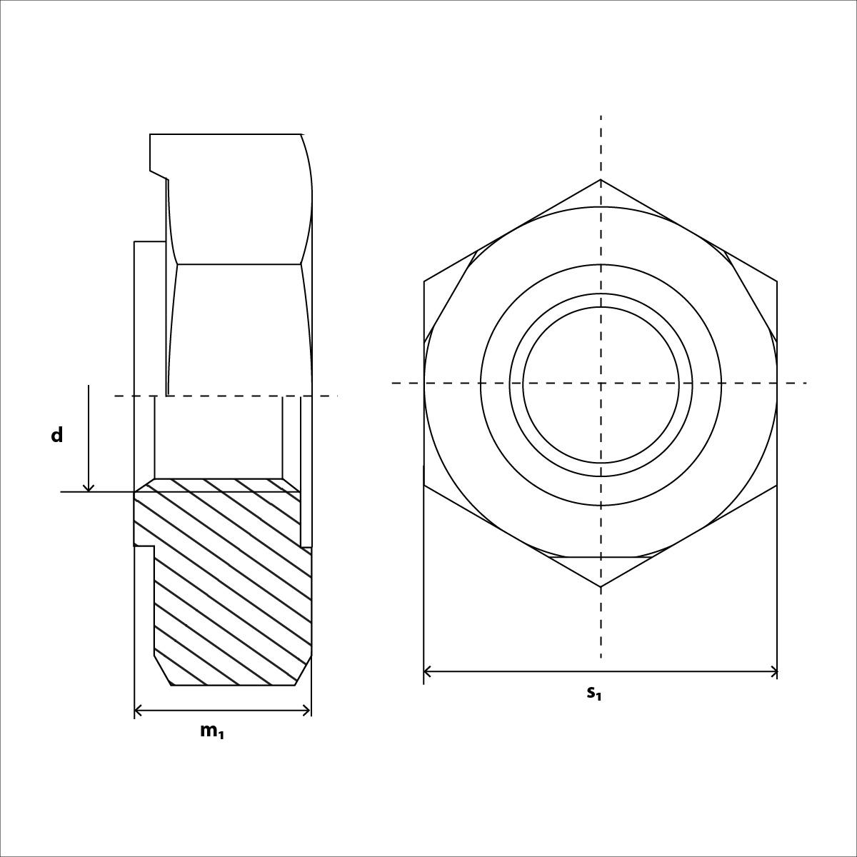 DIN 929 Skizze