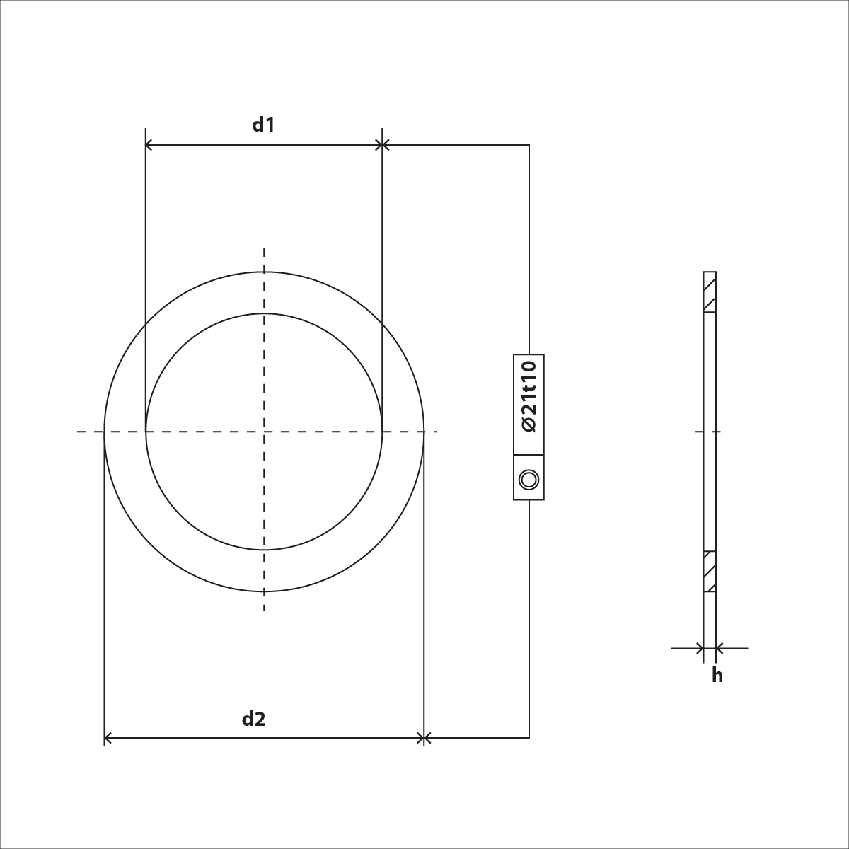 DIN 988 Skizze