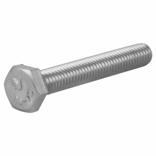ISO 4017 Sechskantschrauben Warmfester Stahl 1.7218 verzinkt Vollgewinde M 20x140 25 Stück