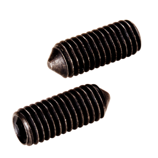 ISO 4027 Gewindestifte Spitze Innensechskant Stahl 45 H blank M 24x50 25 Stück