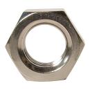 ISO 4032 Sechskantmuttern Linksgewinde Edelstahl A4 M 5...