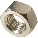 ISO 4032 Sechskantmuttern Linksgewinde Edelstahl A4 M 6...