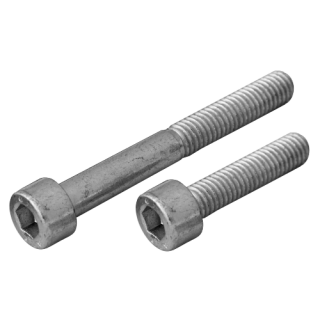 ISO 4762 Zylinderschrauben Innensechskant Stahl 8.8 verzinkt Teilgewinde  M 5x5 500 Stück