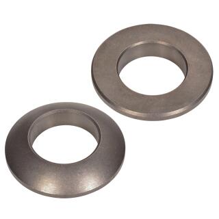 DIN 6319 Kugelscheiben einsatzgehrtet Stahl blank Form  C 6,4x12x2,3 50 Stck