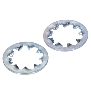 DIN 6797 Zahnscheiben Federstahl verzinkt Form J 21 100 Stück