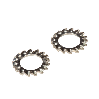 DIN 6798 Fächerscheiben Federstahl verzinkt Form A 2,2 5000 Stück