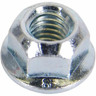 DIN 6927 Ganzmetall-Sechskantmuttern Klemmteil Flansch Stahl Kl.8 verzinkt M 12 100 Stück