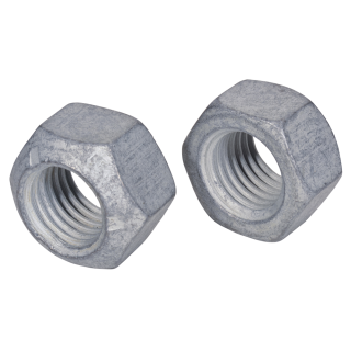 ISO 7042 Ganzmetall-Sicherungsmuttern Stahl Kl.8 zinklamellenbeschichtet M 8 500 Stück