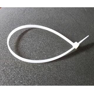 Kabelbinder transparent 6.6 Nylon 4,8x200 100 Stück