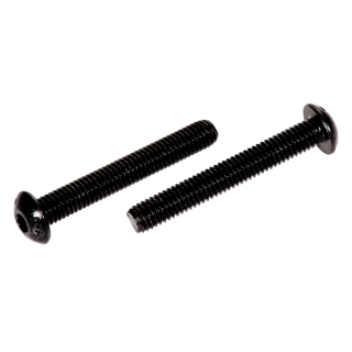 ISO 7380 Flachkopfschrauben Innensechskant Stahl 10.9 blank M 4x40 500 Stück