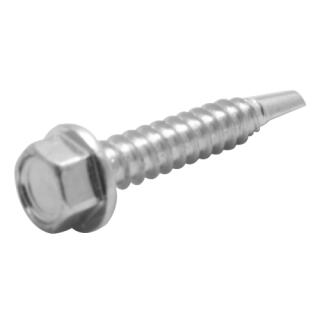 Bohrschrauben DIN 7504 Sechskant Bund-K verzinkt 5,5x100 100 Stck