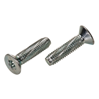 DIN 7516 Gewinde-Schneidschrauben Senkkopf TX Stahl verzinkt Form DE M 4x16 2000 Stück