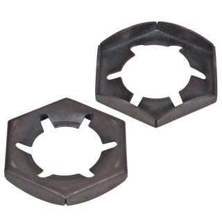 DIN 7967 Sicherungsmuttern Palmuttern Federstahl blank M 10 1000 Stück