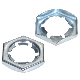 DIN 7967 Sicherungsmuttern Palmuttern Federstahl verzinkt M 6 100 Stück