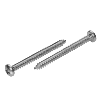 DIN 7981 Blechschrauben Linsenkopf-H Edelstahl A2 C 2,2x6,5 100 Stück