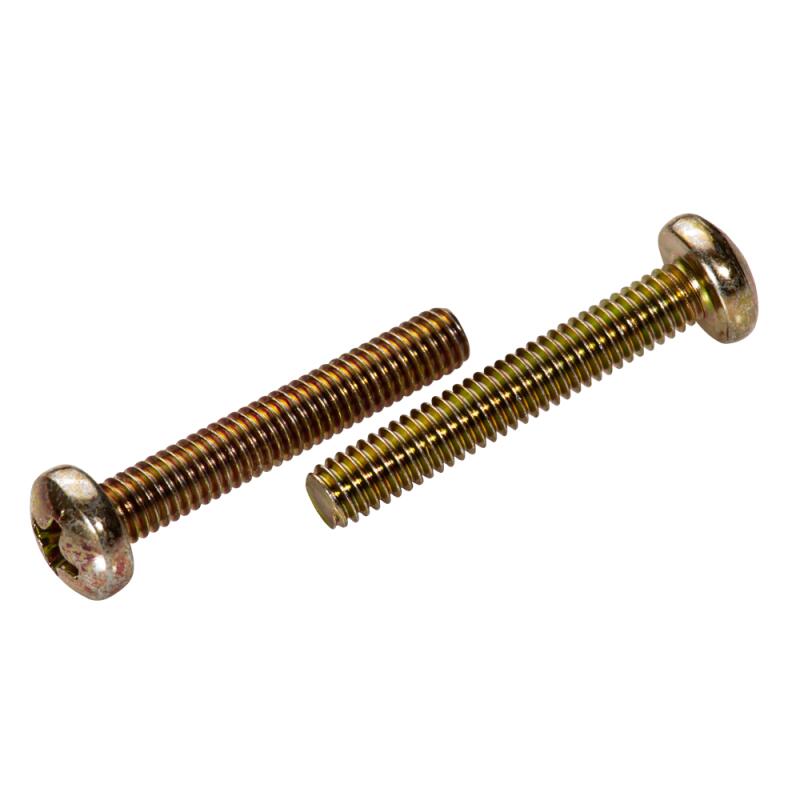 DIN 7985 Linsenschrauben Kreuzschlitz H Stahl 4.8 gelb chromatiert, 23,77