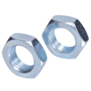 ISO 8675 Sechskantmuttern niedrig Stahl Kl.4 verzinkt mit Fasen Feingewinde M 16x1 100 Stück