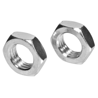 ISO 8675 Sechskantmuttern niedrig Edelstahl A2 mit Fasen Feingewinde M 20x1,5 10 Stück