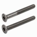 ISO 10642 Senkschrauben Innensechskant Stahl 8.8 blank M...