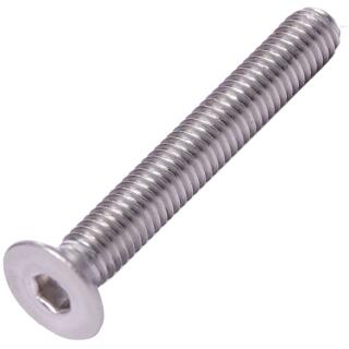 ISO 10642 Senkschrauben Innensechskant Teilgewinde Edelstahl A4 M 10x20 100 Stück