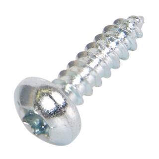 ISO 14585 Flachkopf-Blechschrauben TX Stahl verzinkt Spitze Form C 4,2x13 1000 Stück