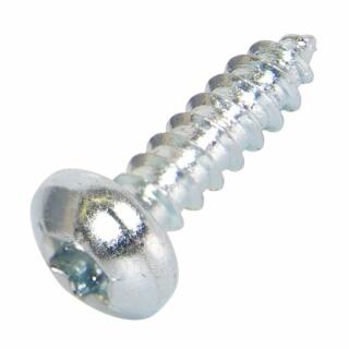 ISO 14585 Flachkopf-Blechschrauben TX Stahl verzinkt Spitze Form C 4,8x80 250 Stück