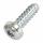 ISO 14585 Flachkopf-Blechschrauben TX Stahl verzinkt Zapfen Form F 3,9x45 500 Stück