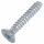 ISO 14586 Senk-Blechschrauben TX Stahl verzinkt Zapfen Form F 4,2x50 500 Stück