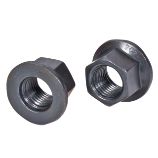 DIN 74361 Flachbundmuttern Form B Stahl Kl.10 phosphatiert M20x1,5 SW27 100 Stück