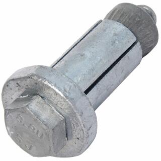 LINDAPTER-HOLLO-BOLT Stahl feuerverzinkt HB f. Befestigungen an Hohlprofilen Sechskantschraube M 8x50/22 1 Stück