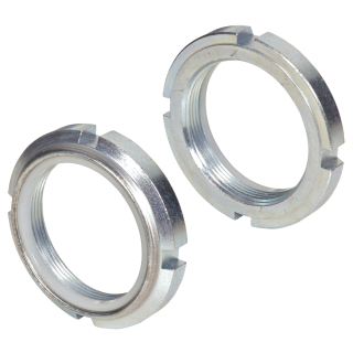 Nutmuttern Stahl 14 H verzinkt Klemmteil nichtmetallisch GUK 2/M 15x1 10 Stück