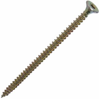 Spanplattenschrauben Senkkopf Vollgewinde gelb TX 6x60 200 Stück