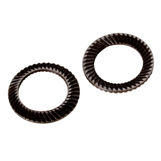 SCHNORR-Sperrzahnscheiben Form S Federstahl S 2,5x4,8x0,45 2000 Stück