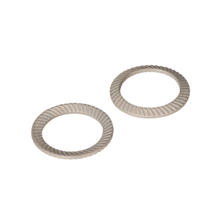 SCHNORR-Sperrzahnscheiben Form S Federstahl mechanisch verzinkt S 2,5x4,8x0,45 2000 Stück