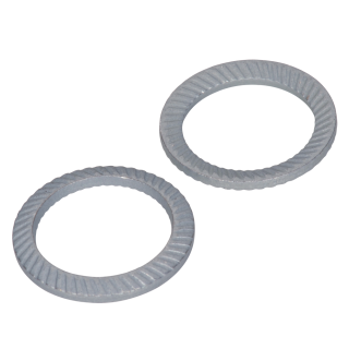 SCHNORR-Sperrzahnscheiben Form VS Federstahl mechanisch verzinkt VS 5x9x1 1000 Stück